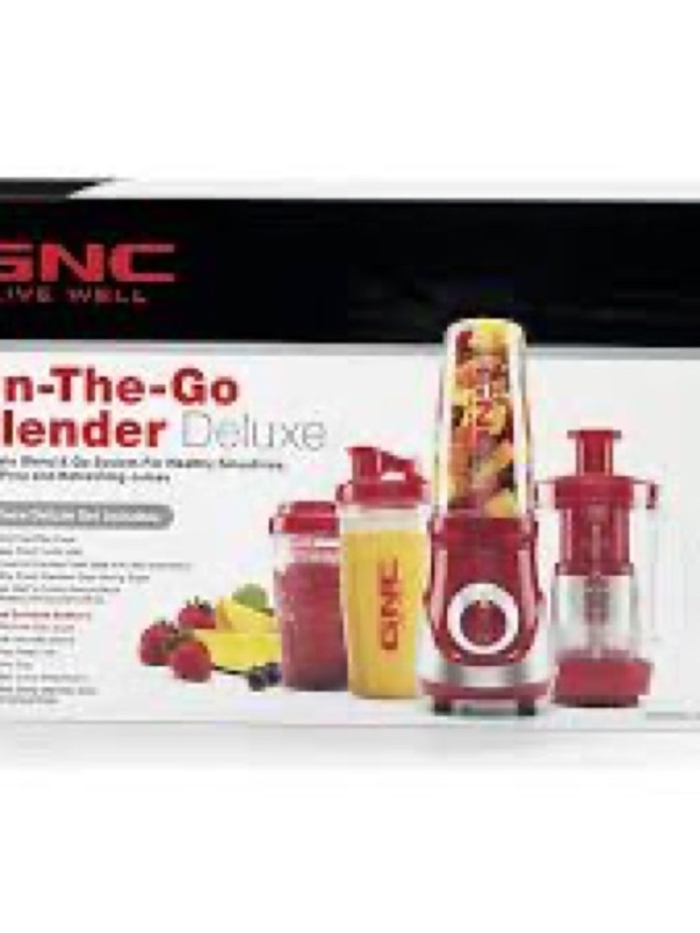 On-The-Go Blender Deluxe - Red